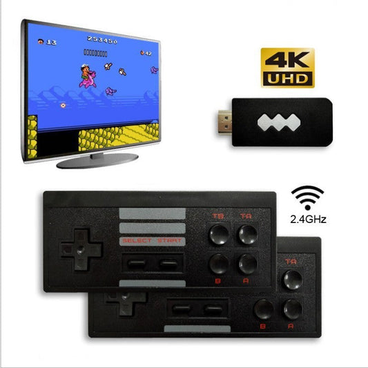 KTX-512787 HD Game Console with 568 Classic Games and Wireless Controller for One or Two Players