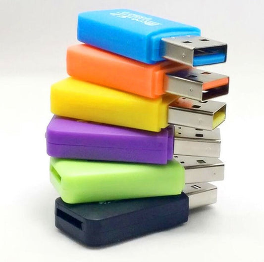 KTX-761747 Mini USB TF Card Reader with 16GB TF Card and SD Transfer Adapter