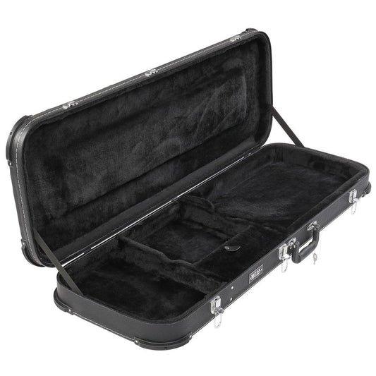 KTX-811347 Electric Guitar Leather Case for PVC Square Angle Design