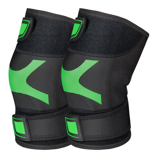 KTX-MKW-404M Winter Motorcycle Knee Guards - Black