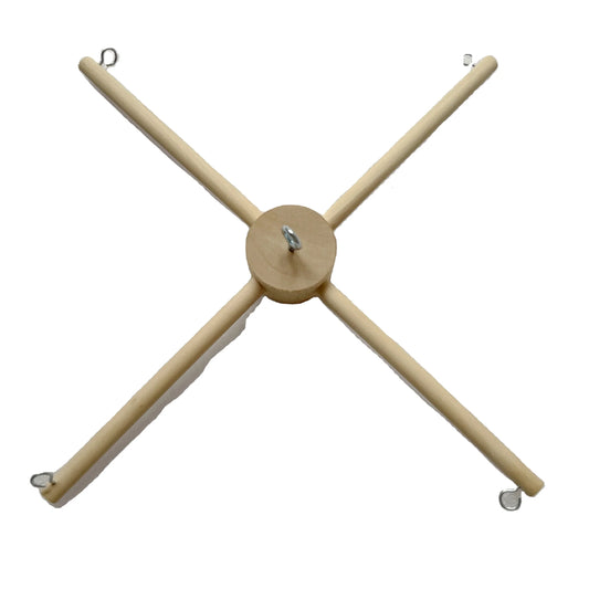 KTX-005907 Vintage Style Wooden Wind Chime for Outdoor Garden Decor