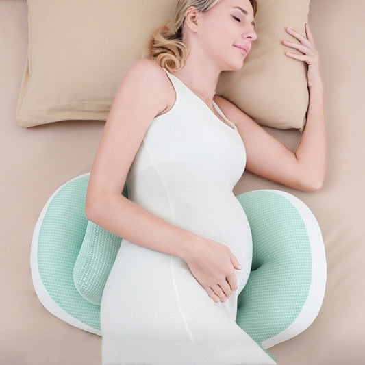 KTX-010963 U-Shaped Pregnancy Pillow with Auxiliary Pillow – Portable Support for Comfort During Sleep