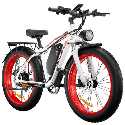 KTX-071635 26" 4.0 Fat Tire Electric Bike with 1000W Motor, 48V Lithium Battery, 7-Speed Gears, and Hydraulic Disc Brakes