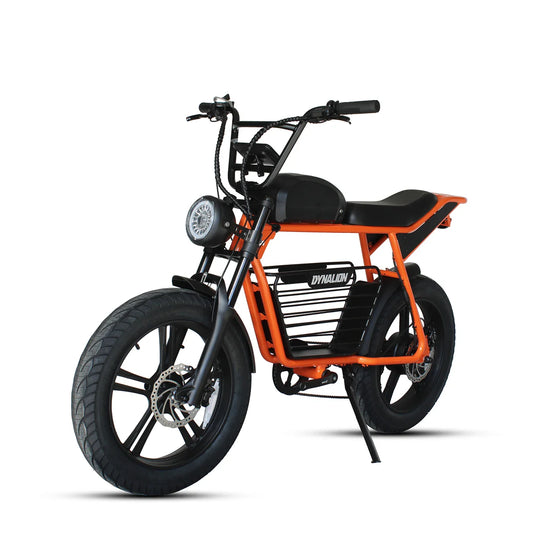 KTX-087827 48V Electric Mountain Bike with 7-Speed Gears, Aluminum Alloy Frame, and 1000W Motor, 20" Fat Tires