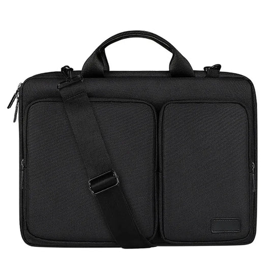 KTX-089107 Stylish Laptop Messenger Bag with Zipper Closure - Versatile Briefcase for Office Use