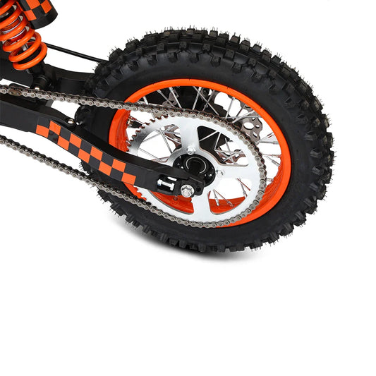 KTX-120595 Electric Off-Road Motorcycle 48V 21Ah with 14-Inch Front and 12-Inch Rear Wheels, Max Speed 50 km/h