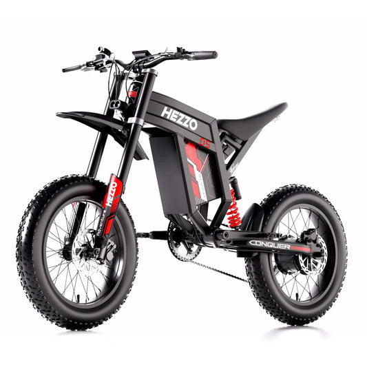KTX-213907 60V 3000W Off-Road Electric Bike with 20-Inch Fat Tires and 150km Range