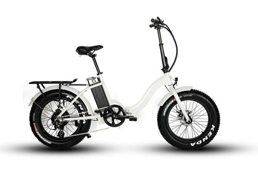 KTX-305235 Folding Electric Bike with 48V 500W Brushless Motor, 20" Aluminum Frame, 7-Speed, 40-50 Mile Range