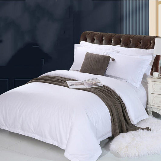 KTX-309139 Hotel Quality Four-Piece Cotton Bedding Set in Various Styles and Sizes