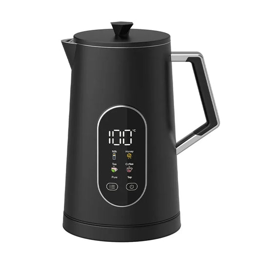 KTX-366611 1.7L Stainless Steel Electric Kettle with Smart Temperature Control for Home and Office