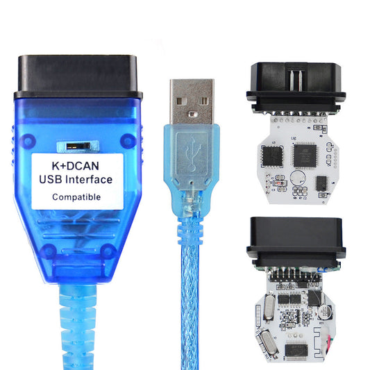 KTX-429139 BMW Car Diagnostic Cable with IN-PA K + DCAN - Error Reading, Adaptations, and Coding Capabilities