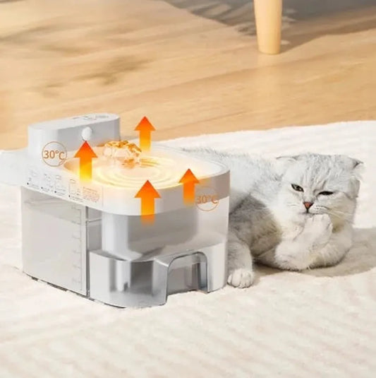 KTX-463763 Smart Pet Water Fountain with APP Control and Dirty-Water Separation for Small Animals