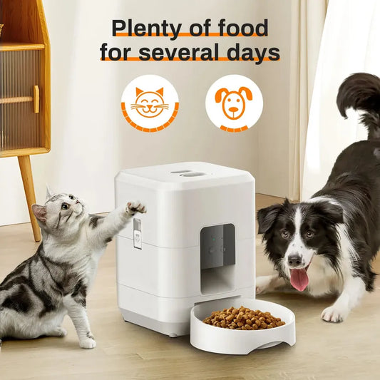 KTX-511187 Automatic 2L Smart Pet Feeder for Dogs and Cats with Timed Portion Control