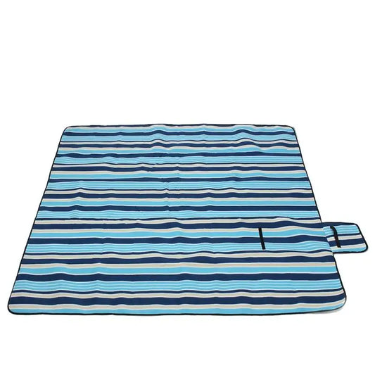 KTX-513235 Extra Large Waterproof Picnic Blanket - Foldable Outdoor Beach Mat for Camping, Hiking and Summer Fun