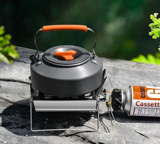 KTX-533651 Foldable Windproof Camping Gas Stove for Outdoor Picnic and Travel, Model BGL036