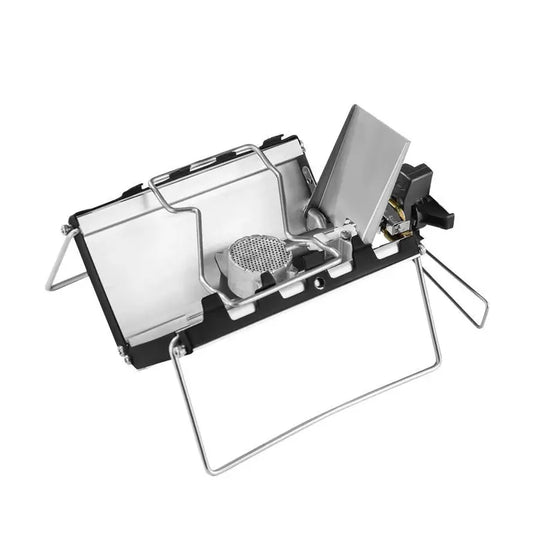 KTX-533651 Foldable Windproof Camping Gas Stove for Outdoor Picnic and Travel, Model BGL036