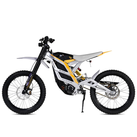 KTX-558547 Electric Off-Road Dirt Bike, 72V 10kW Power, 85 km/h Top Speed, Full Suspension, 120 km Range