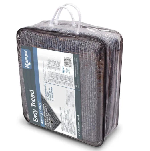 KTX-578771 Portable Outdoor Blue Grey 300gsm Awning Carpet Mat for Camping and Picnics