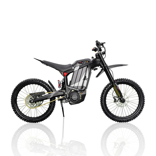 KTX-591315 72V 8000W Middrive Electric Dirt Bike with 35Ah LG Battery, Hydraulic Disc Brakes, Full Suspension, and Off-Road Capability
