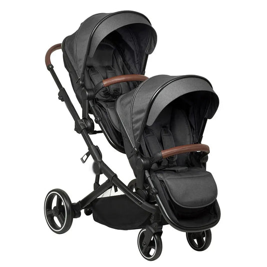 KTX-633939 Lightweight Aluminium Stroller Wagon for Twins - Versatile Baby Buggy with Ample Storage Space