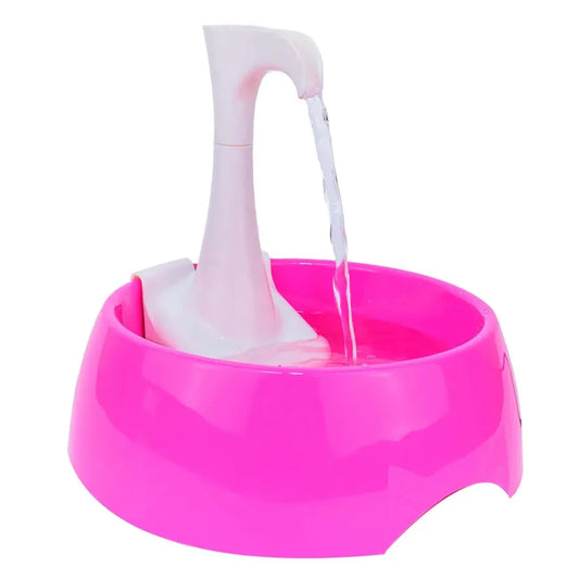 KTX-660371 Portable Aqua Mini Pet Water Fountain 1.2L - Pink