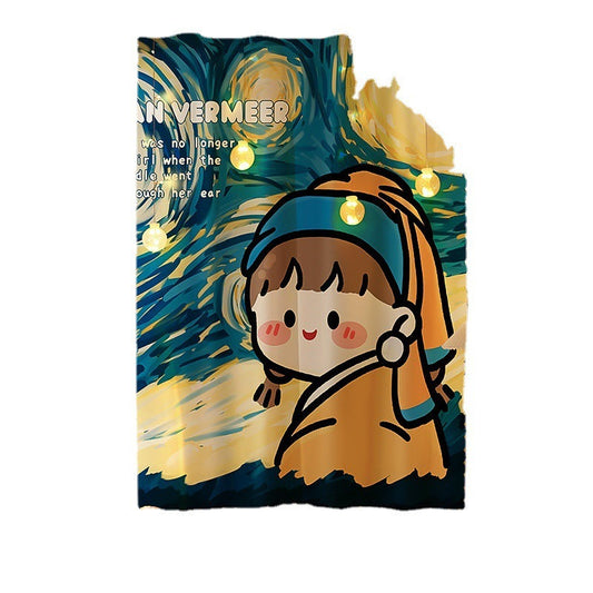 KTX-678419 Cartoon-Themed Velcro Cabinet Curtain for Children's Rooms – Multiple Sizes Available