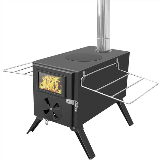 KTX-680531 Portable Outdoor Cooking Tent Stove for Camping and Grilling, Ideal for Outdoor Entertaining