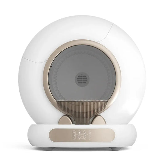 KTX-708947 Automatic Self-Cleaning Cat Litter Box with 65L Capacity and Smart WiFi Features for Multiple Cats