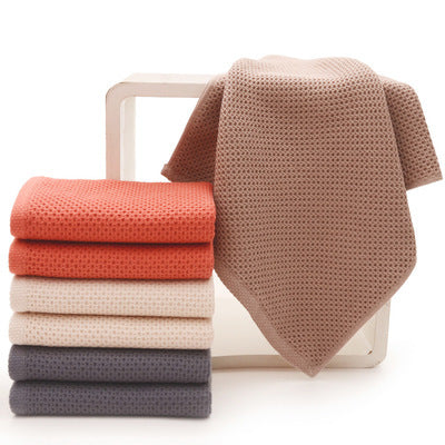 KTX-736083 Honeycomb Cotton Sports Towel - Lightweight and Absorbent, 85G