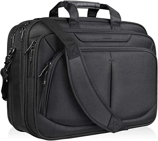 KTX-769811 Expandable Water-Repellent Messenger Bag for Laptops and Business Essentials