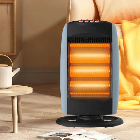 KTX-784275 Long-Life Halogen Electric Heater with Stainless Steel Reflector and Optional Thermostat