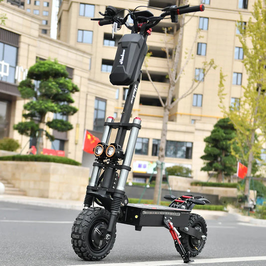 KTX-801235 5600W Dual Motor Off-Road Foldable Electric Scooter with 60V Battery and 80-100km/h Max Speed