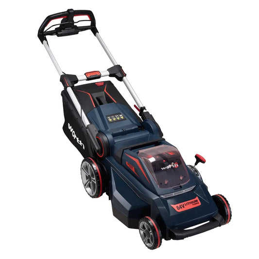 KTX-902995 Cordless Electric Lawn Mower 84V Brushless Self-Propelled Garden Grass Cutter