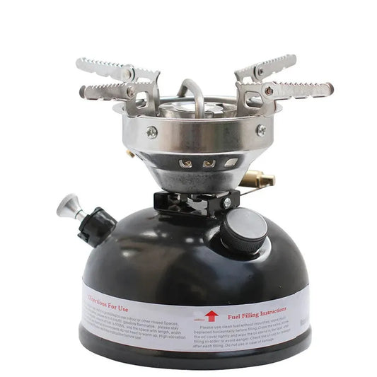 KTX-926867 Compact Multifunctional Outdoor Petrol and Alcohol Stove for Camping and Travel