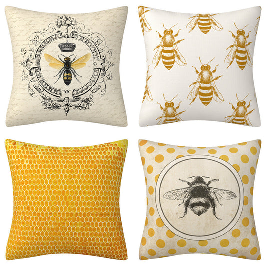 KTX-944147 Cartoon Anime Pillow Cover for Cozy Home Decor - 45x45cm Polyeste