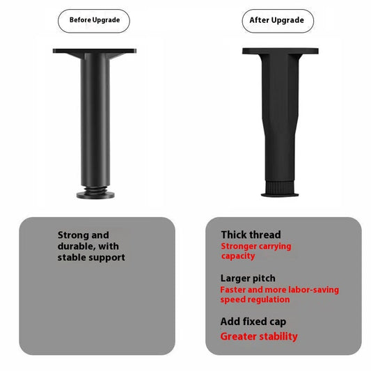 KTX-997395 Adjustable Bed Board Support Frame Leg - Load-Bearing, Modern Design