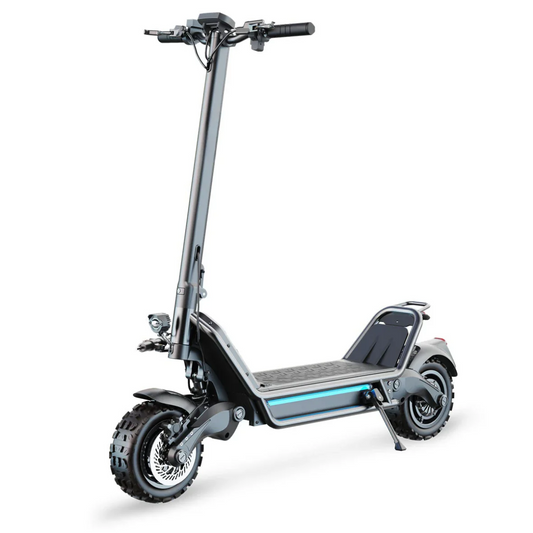 KTX-E6M 54.9 Miles 60V 31.5Ah 1890Wh 3200W Dual-Motor Drive Long-Range Off-Road Electric Scooter - Black