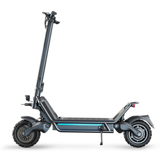 KTX-E6M 54.9 Miles 60V 31.5Ah 1890Wh 3200W Dual-Motor Drive Long-Range Off-Road Electric Scooter - Black