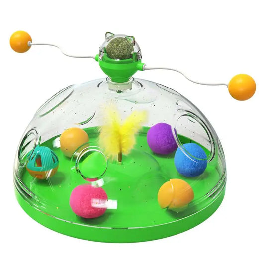 KTX-013971 Interactive Spinning Cat Toy for Engaging Play and Training