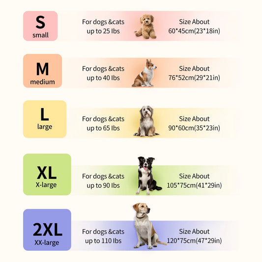 Washable Dog Bed, Luxurious Plush Dog Bed, Comfortable Dog Bed Mat, Anti-slip Pet Sleeping Mat, Large, Giant, Medium, Small