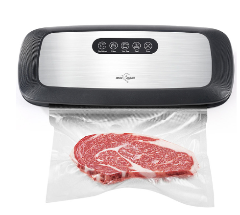 KTX-141587 Stainless Steel Kitchen Sealer and Baler Tool for Food Preservation