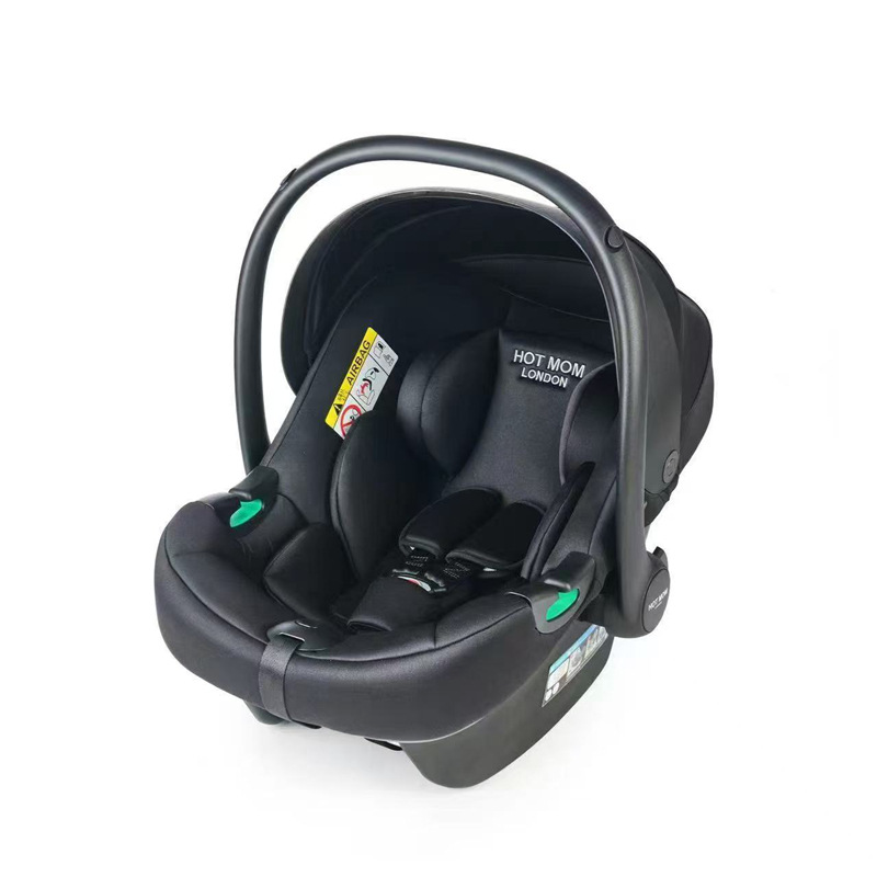 KTX-641683 Luxury 3-in-1 PU Leather Baby Stroller with High Landscape Design