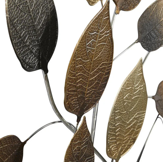 KTX-681747 Bronze Wall Décor for Indoor and Outdoor Decoration - Stylish Wall Hanging Art for Home and Hospitality Settings