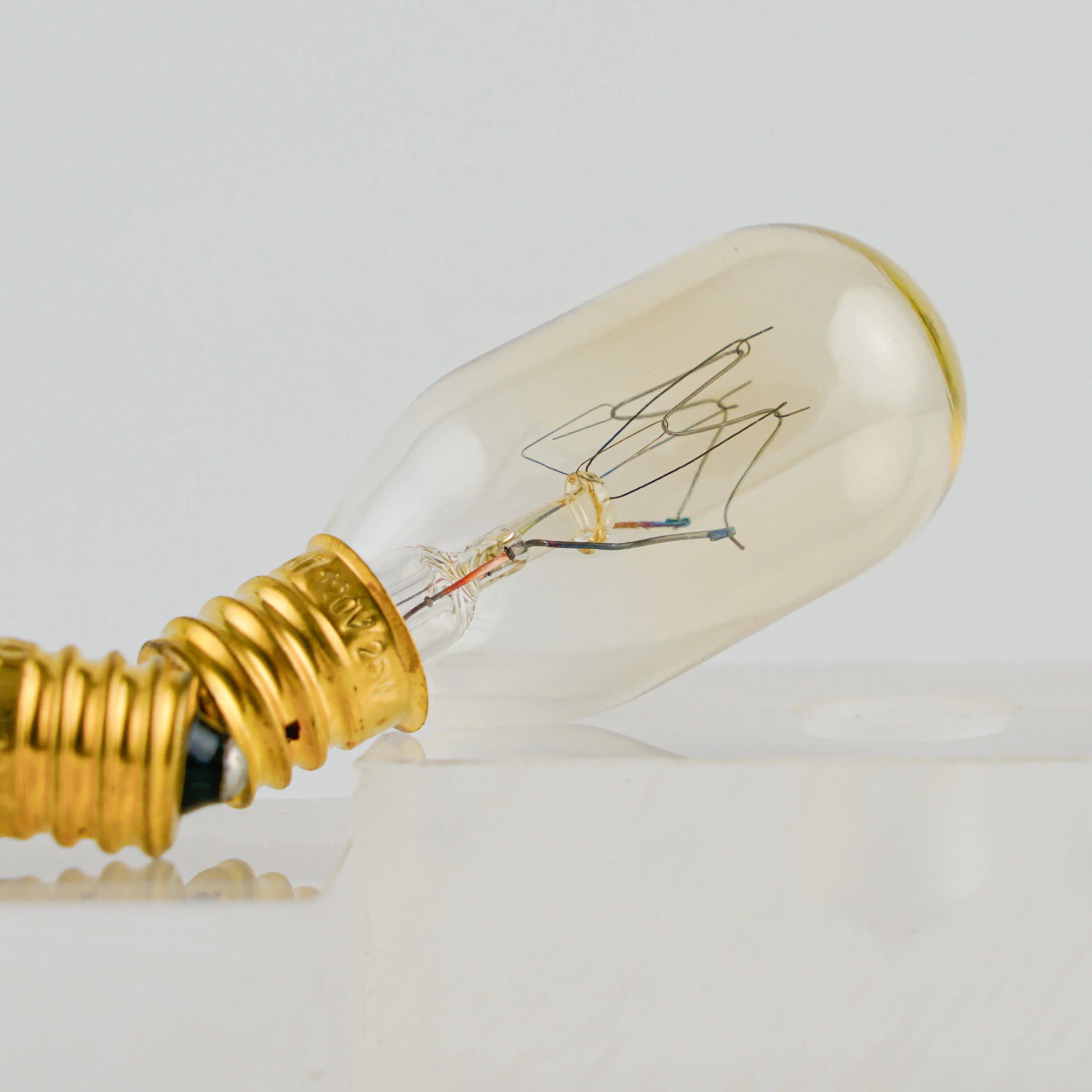 KTX-621267 Clear Small Lighting Bulb T20 T22 T25 T28 E10 E12 E14 B22 E27 5W to 40W Options
