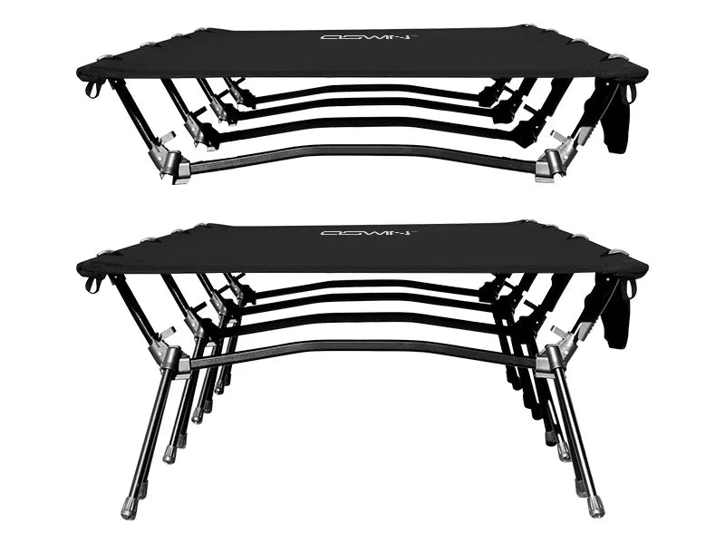 KTX-355667 Heavy Duty Portable Folding Camping Cot for Outdoor Use, Compact and Easy to Set Up Stretchers