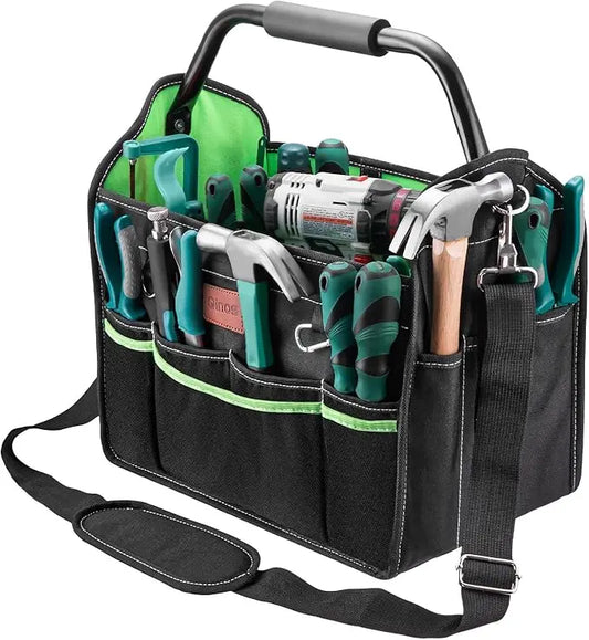 KTX-214547 Custom Multi-Pocket Open Top Tool Storage Organizer Bag in Nylon