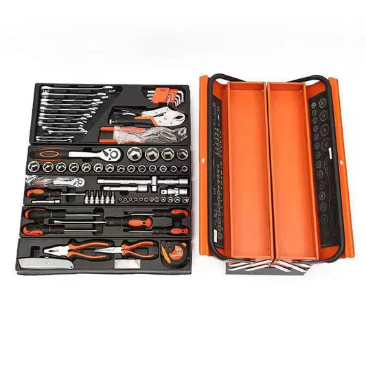 KTX-116243 Universal Ratchet Socket Wrench Set - 85-Piece Hand Tool Kit