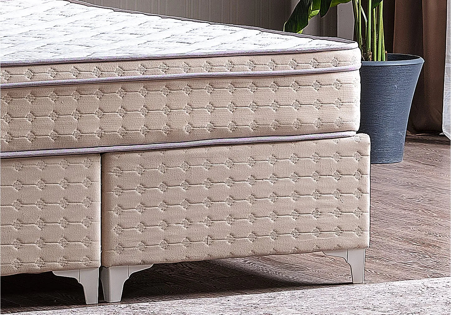 KTX-556563 Memory Foam and Pocket Spring Mattress: 10" 12" 14" 16" King/Queen Size, 180x200 cm for Bedrooms and Hotels