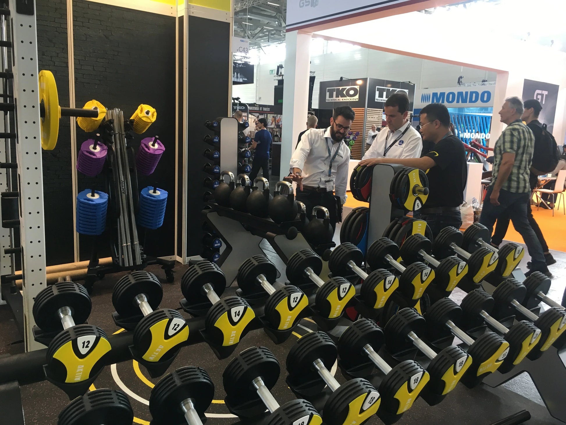 KTX-042643 Adjustable Iron Cast Dumbbell Set - 2.5 to 50 kgs Round Head - Versatile Gym Equipment