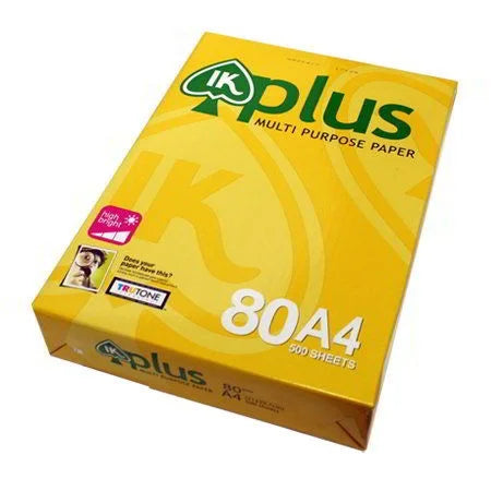KTX-036307 IK Plus A4 80gsm Copy Paper - Original Quality Printing Paper from Germany